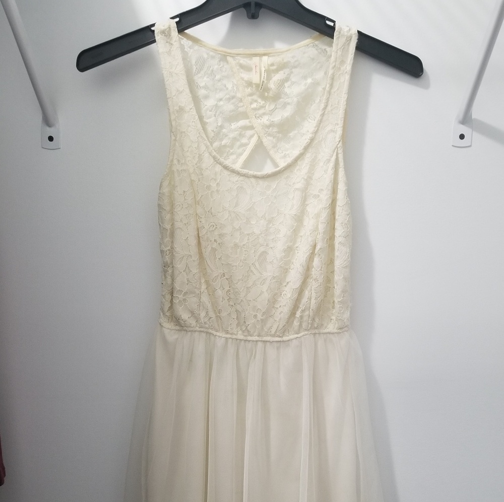 Off White Lace Dress